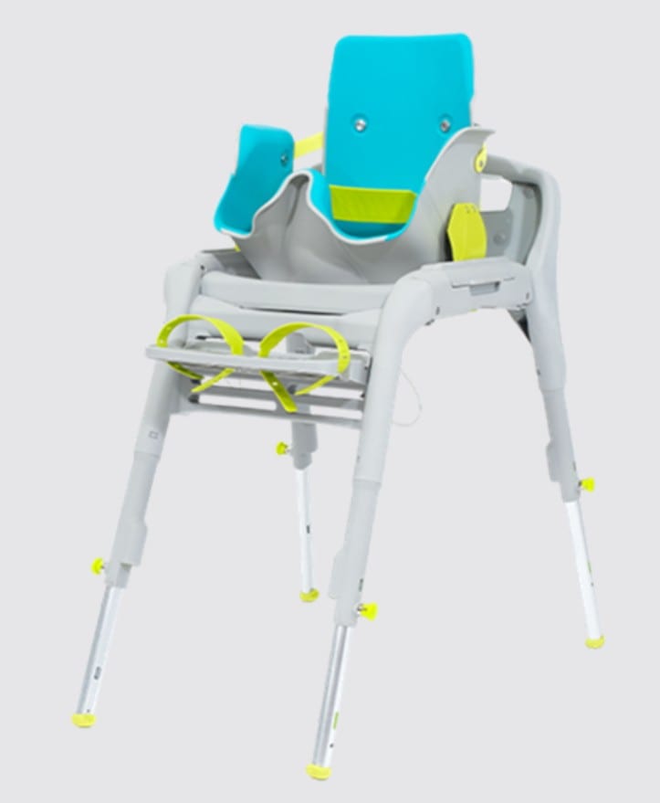 GottaGo portable toilet seat fitted on a standard toilet