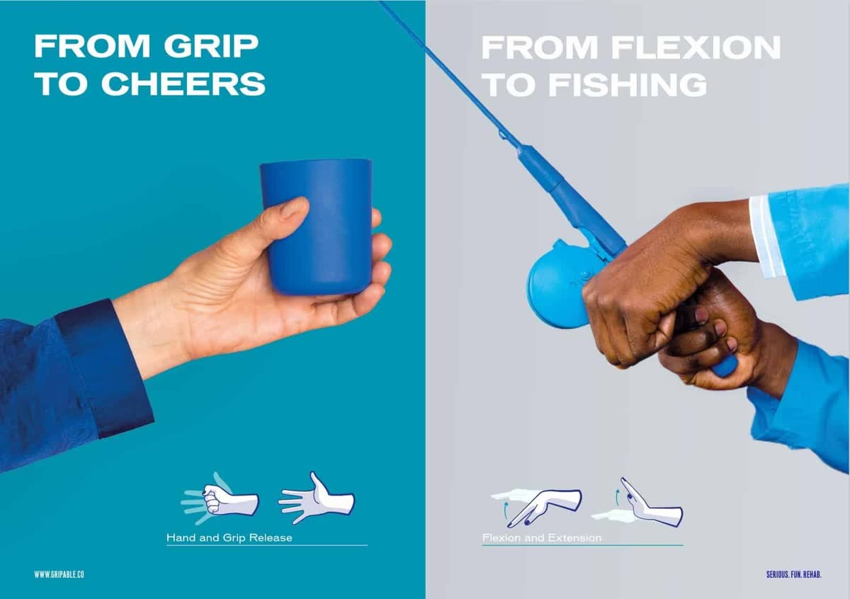 From grip to a toast and from flexion to fishing: everyday gestures become games