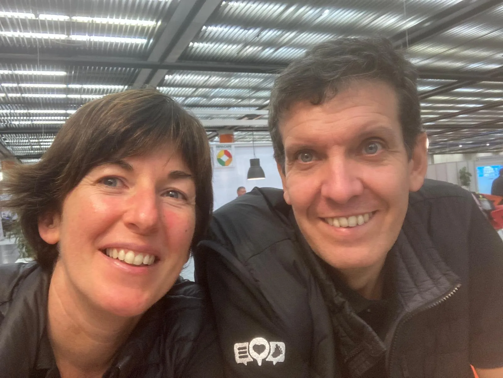 Pitxuflitos founding team at a professional meeting